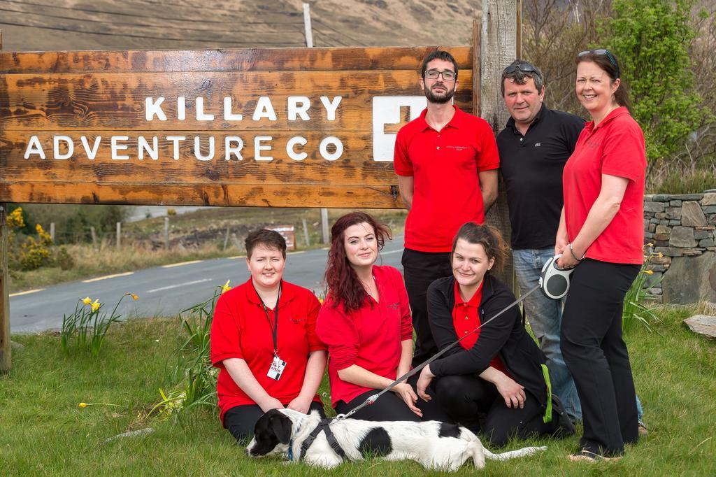 Hôtel Killary Adventure Centre à Leenaun Extérieur photo